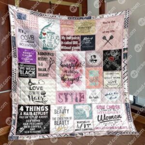 Love Is In The Hair Quilt Blanket Ytp0  Quilt